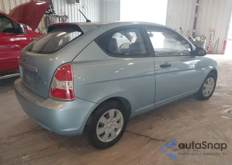 2007 Hyundai Accent Gs from USA, damaged, VIN KMHCM36C47U006368